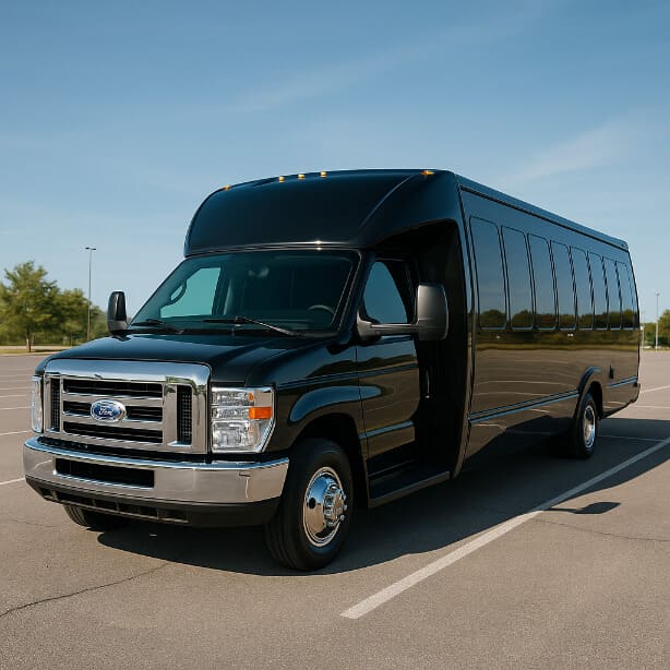 Kansas City Shuttle Bus Rentals 18 Passenger Shuttle Bus