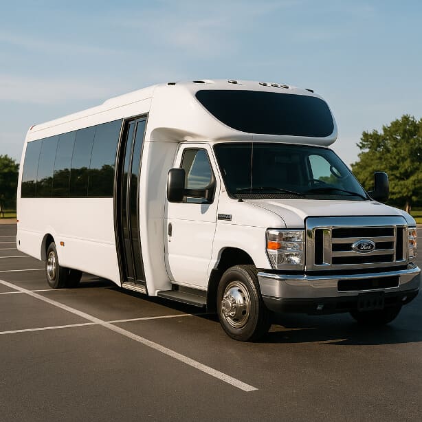 Kansas City Shuttle Bus Rentals 20 Passenger Shuttle Bus