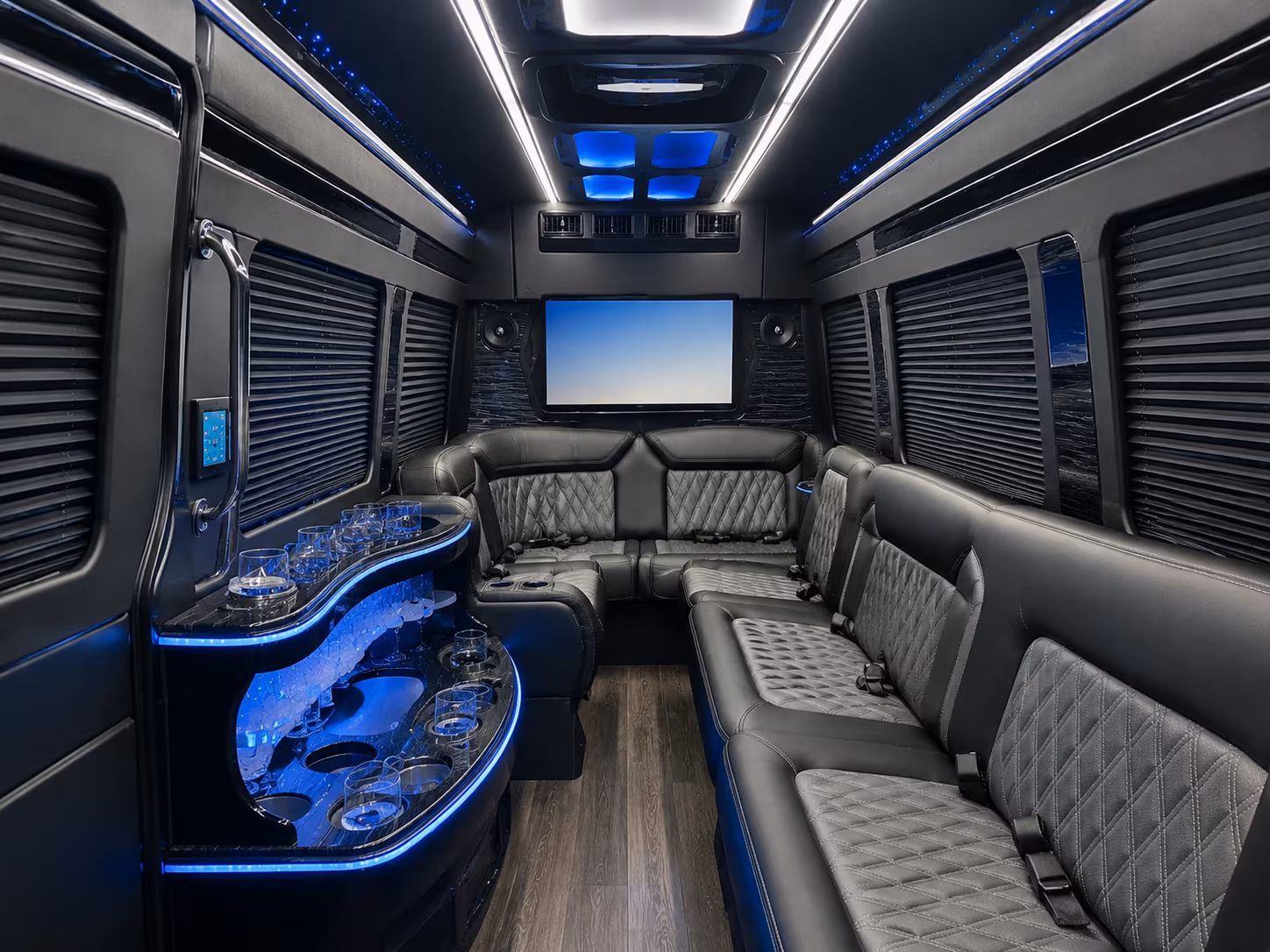bus rental options for kansas city trips
