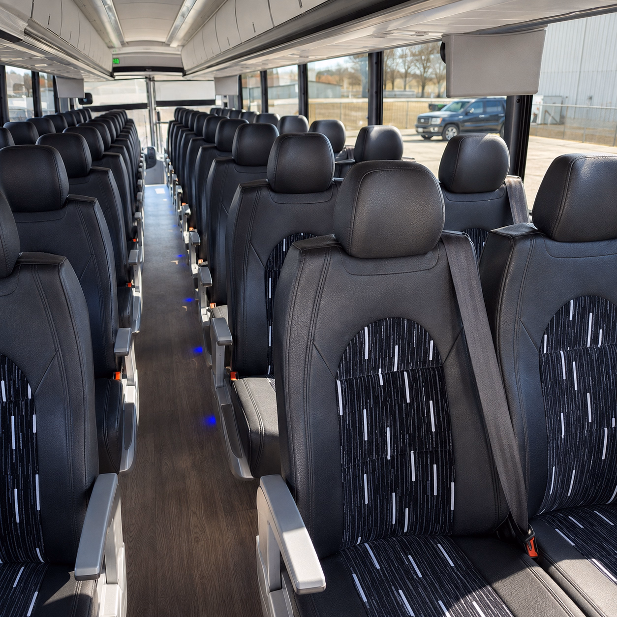 kansas city bus rental service area