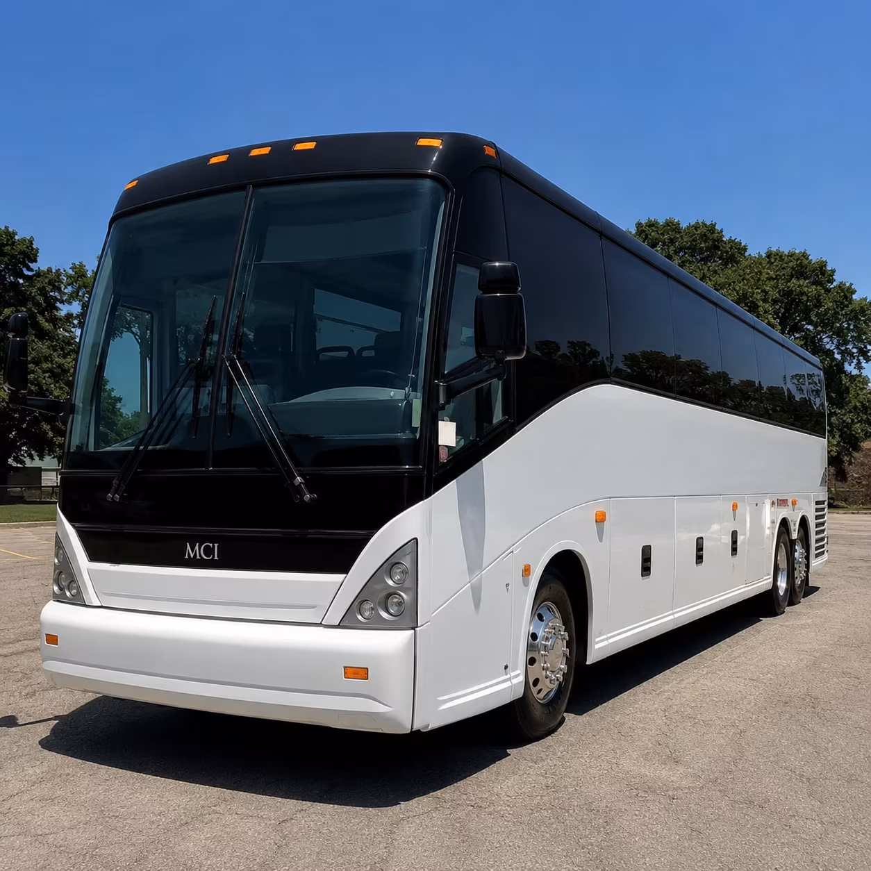 kansas city charter bus interior