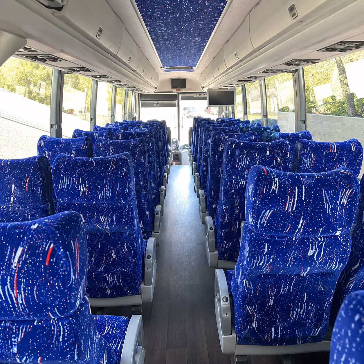 kansas city charter bus services inside