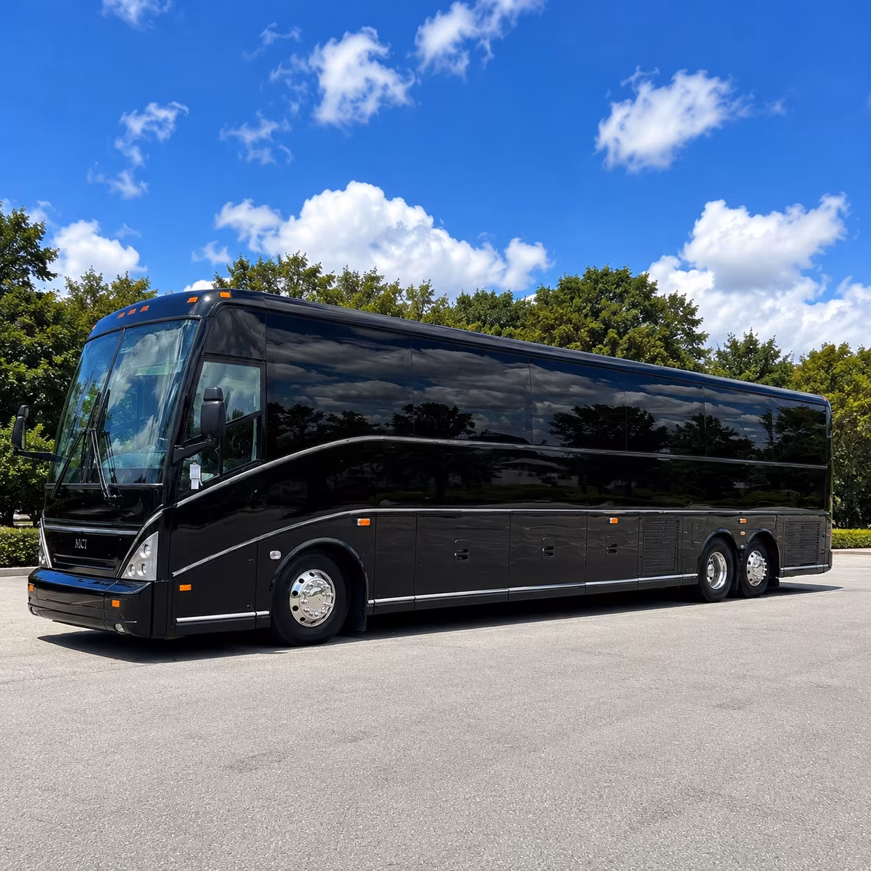 kansas city long distance charter bus prices