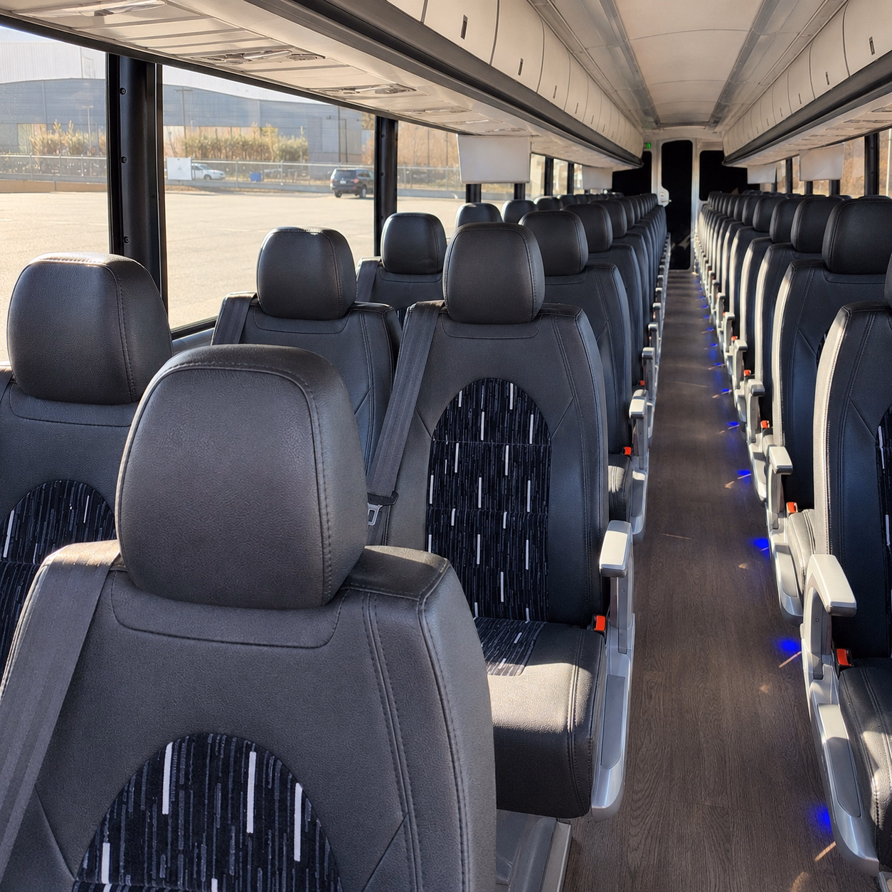 student athlete band and academic competition charter buses